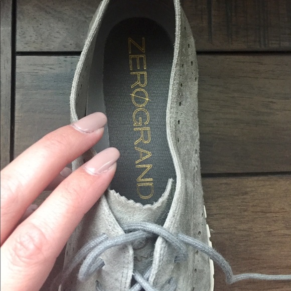 Cole Haan 'ZeroGrand' Perforated Wingtip Sneaker! - Picture 4 of 7